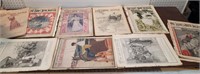 Mostly 1800s - ladies home journal magazines -