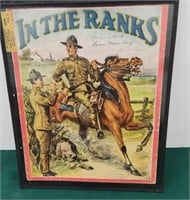 "In the ranks" childrens book signed
