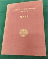 National geographic society book of maps