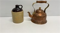 Copper kettle made in Portugal, WITTENBERG