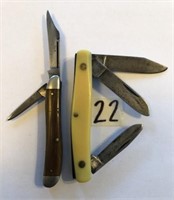 2 Vintage Pocket Knives 1 Schrade USA Stockman 1