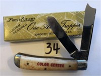 Frost Cutlery One Arm Razor "Color Center" new in