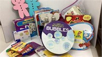 Toddler entertainment and learning items plus