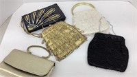 Ladies beaded and dress purses (5)