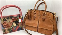 Fashion purses, new, Dooney Rourke leather, Asian