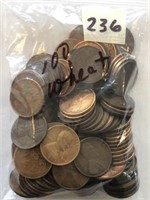100 Lincoln Wheat Cents