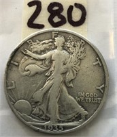 1935O Walking Liberty Silver Half Dollar