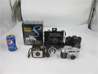 5 anciennes caméras photo