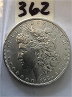 1884O Morgan Silver Dollar UNC