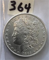 1885O Morgan Silver Dollar UNC