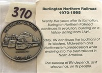 Burlington Northern Railroad 25th Anniversary