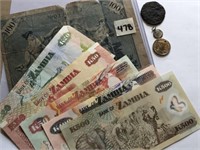 Foreign Coins and Currency