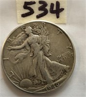 1946D Walking Liberty Silver Half Dollar
