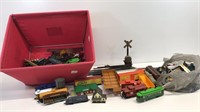 Assorted train lot- trains of various sizes-