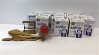 (16) boxes of soft white 100 watt light bulbs