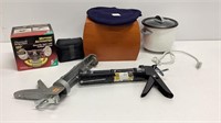 Rice Cooker, Chalk Guns, Security Light, Hat and