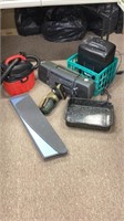 Paper Shredder, RCA Radio, Shop Vacuum, Portable