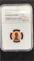 2019-w NGC REV PF69 RD Lincoln Reverse Proof Cent