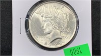 1922 Silver Peace Dollar better grade