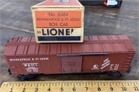 Lionel Minneapolis & St. Louis boxcar