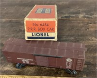 Lionel P.R.R. boxcar