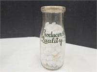 Vintage Producer's Quality  Half Pint Dairy Bottle
