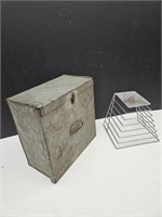 Vintage Galvanized Strong Box