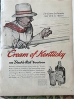 Normal Rockwell Schenley Cream of Kentucky Ad