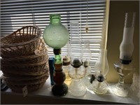 Oil Lamps, Baskets, Decoratives, Hole Punch