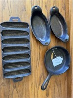 Cast Iron Skillet, Cornbread Pan, Ovenware