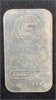 Engelhard 1oz .999+ Silver Bar