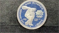 1983 Silver Proof Los Angeles Olympic