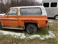 1977/1978 Chevy K5 Blazer Plow Truck