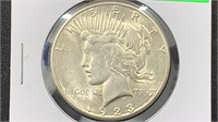 1923-S Silver Peace Dollar
