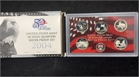 2004-S Silver State Quarters US Proof Set