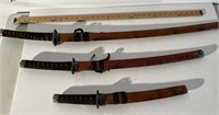 Set of Swords & Knife (Japanese or Chinese)