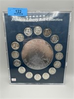 Franklin Liberty Bell Collection, 16 Silver Frankl