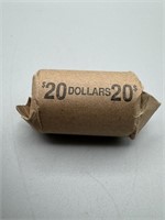 $20 Roll of Ike Dollars, 1976/Reverse Ends