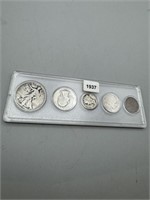 1937 Mint/Year Sets, Silver Coins