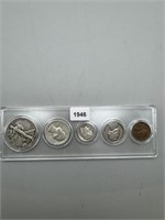 1946 Mint/Year Sets, Silver Coins