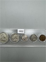 1952 Mint/Year Sets, Silver Coins