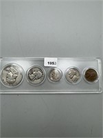 1953 Mint/Year Sets, Silver Coins