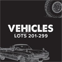 Vehicles - Lots 201-299