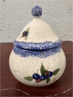6.5" Ceramic Jar with Lid