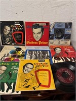 Ten Vintage 45 Records