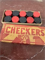 Vintage Box of Checkers