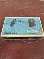 Vintage Audition Solid State AM Radio