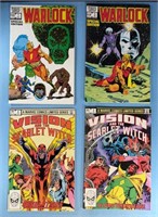 2-Warlock 2-Vision Marvel comics