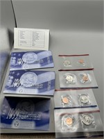 (Times 2) 1999 Susan B. Anthony UNC Coin Set