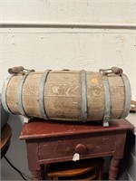 Antique Primitive Rum Keg Barrel